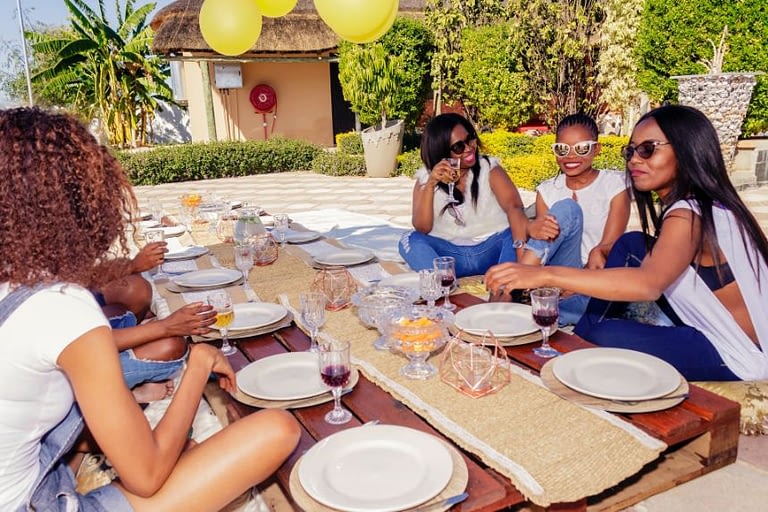 Good food is best with friends